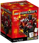 A Lego Minecraft Micro World set of the Nether.