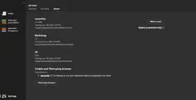 Launcher 2.1.15841.png: Infobox image for 2.1.1584x the version in Minecraft