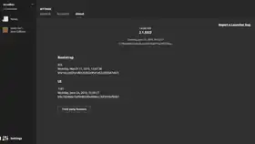 Launcher 2.1.5322.png: Infobox image for 2.1.5320/2.1.5321/2.1.5322 the version in Minecraft