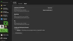 Launcher_2.25.4.png: Infobox image for 2.25.4 the version in Minecraft