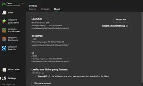 Launcher 2.3.388.png: Infobox image for 2.3.388 the version in Minecraft