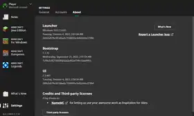 Launcher 2.3.443.png: Infobox image for 2.3.443 the version in Minecraft