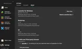 Launcher 2.3.645.png: Infobox image for 2.3.645 the version in Minecraft