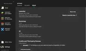 Launcher 2.3.646.png: Infobox image for 2.3.646 the version in Minecraft