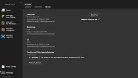 Launcher 2.6.16.png: Infobox image for 2.6.16 the version in Minecraft