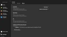 Launcher 2.8.2.png: Infobox image for 2.8.2 the version in Minecraft