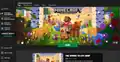 Spring to Life on the Minecraft Launcher main play section.