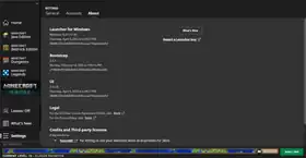 Launcher 3.12.35.png: Infobox image for 3.12.35 the version in Minecraft