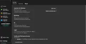 Launcher 3.13.19.png: Infobox image for 3.13.19 the version in Minecraft