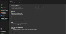 Launcher 3.14.2.png: Infobox image for 3.14.2 the version in Minecraft