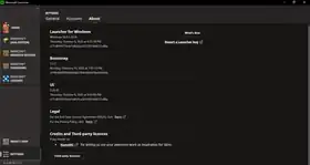 Launcher 3.20.36.png: Infobox image for 3.20.36 the version in Minecraft