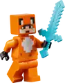 Lego minifigure of a character dressed as a fox.