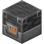 Lit Blast Furnace.gif: Infobox image for Blast Furnace the block in Minecraft