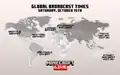 Minecraft Live 2022 global broadcast times.