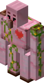 The love-themed iron golem.
