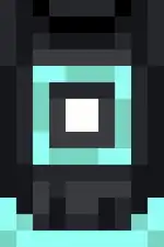 Luminous Night Cape.png: Infobox image for Luminous Night Cape the dungeons cosmetic in Minecraft