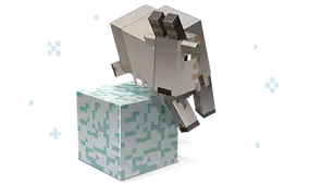 Goat and Powder Snow