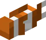 MCE Clownfish Blink.png: Infobox image for Tropical Fish the entity in Minecraft