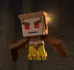 MCMS Harpy.png: Infobox image for Harpy the character in Minecraft