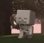 MCMS Skeleton.jpg: Infobox image for Skeleton the character in Minecraft