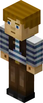 MCSM2 Bob (Light Skinned).png: Infobox image for Bob the character in Minecraft