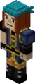 MCSM2 Petra (Damaged Armored).png: Infobox image for Petra the character in Minecraft