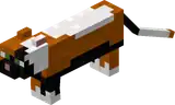 MCSM Calico Cat A.png: Infobox image for Cat the story mode mob in Minecraft