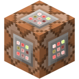 A command block as it appears in Minecraft: Story Mode.