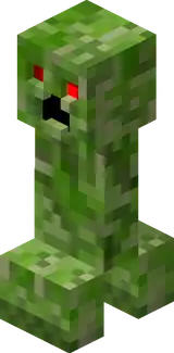 MCSM Creeper Chipped.png: Infobox image for Creeper the story mode mob in Minecraft
