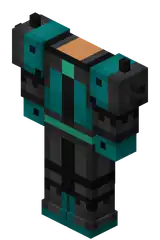 MCSM Ender Defender.png: Infobox image for Fancy Armor the story mode item in Minecraft