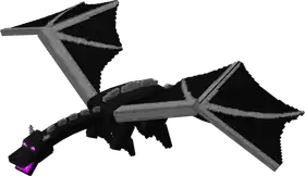 MCSM Ender Dragon.png: Infobox image for Ender Dragon the story mode mob in Minecraft