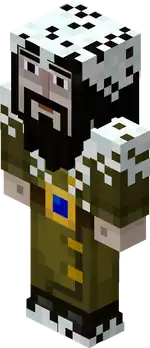 MCSM Ivor (Snow-Covered).png: Infobox image for Ivor the character in Minecraft
