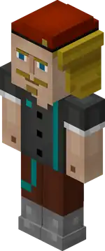 MCSM Milo (Armored).png: Infobox image for Milo the character in Minecraft