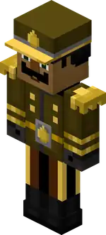 Reginald.png: Infobox image for Reginald the character in Minecraft