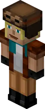 Sandy.png: Infobox image for Sandy the character in Minecraft