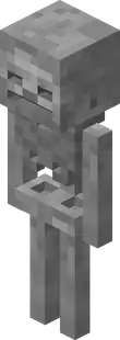 Skeletons as they appear in Minecraft: Story Mode