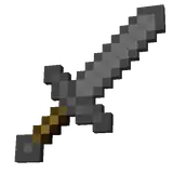 MCSM Stone Sword.png: Infobox image for Stone Sword the story mode item in Minecraft