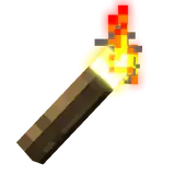 MCSM Torch.png: Infobox image for Torch the story mode item in Minecraft