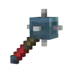 A mace in Minecraft Dungeons.