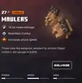 Maulers within the inventory.