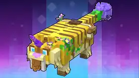 Meadow Tiger Screenshot MCL.png: Infobox image for Meadow Tiger the legends skin in Minecraft