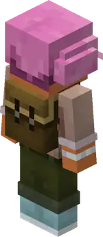Merl_render_back.png: Infobox image for Merl the character in Minecraft