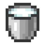 Milk Bucket.png: Infobox image for Milk Bucket the item in Minecraft