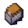 A minecart with chest as it appeared in Minecraft Earth