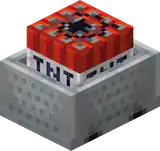 Minecart with TNT.png: Infobox image for Minecart with TNT the item entity in Minecraft
