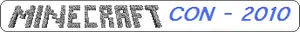 MinecraftCon 2010 logo1.png: Infobox image for MinecraftCon 2010 the event in Minecraft
