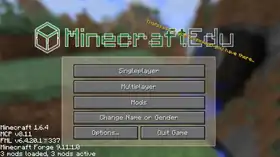MinecraftEdu 1.6.4 Build 8.png: Infobox image for 1.6.4 Build 8 the version in Minecraft
