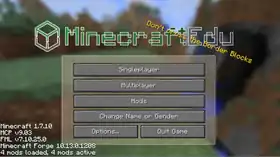 MinecraftEdu 1.7.10 Build 12.png: Infobox image for 1.7.10 Build 12 the version in Minecraft