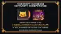 Minecraft Dungeons Community Sweepstakes for the fourth anniversary.