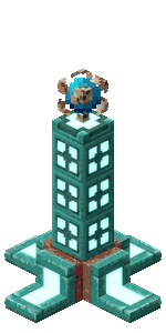 Minecraft Dungeons Conduit.gif: Infobox image for Conduit the dungeons item in Minecraft